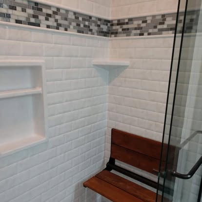 Professional Shwower Install Shower Seats — 318 Tile Pro