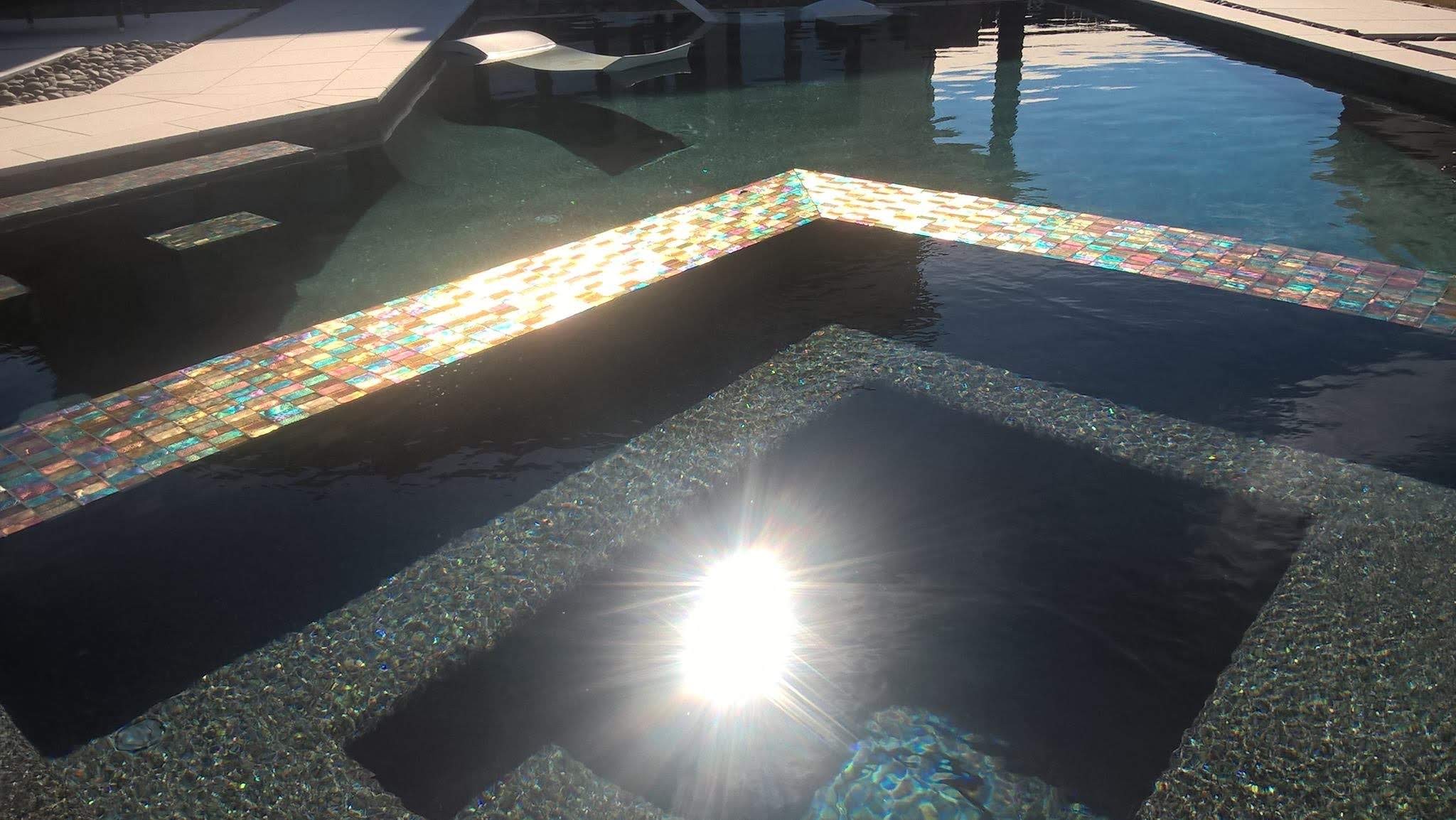 Mosiac Tile Hot Tubs 318 Tile Pro Baton Rouge Louisiana — 318 Tile Pro